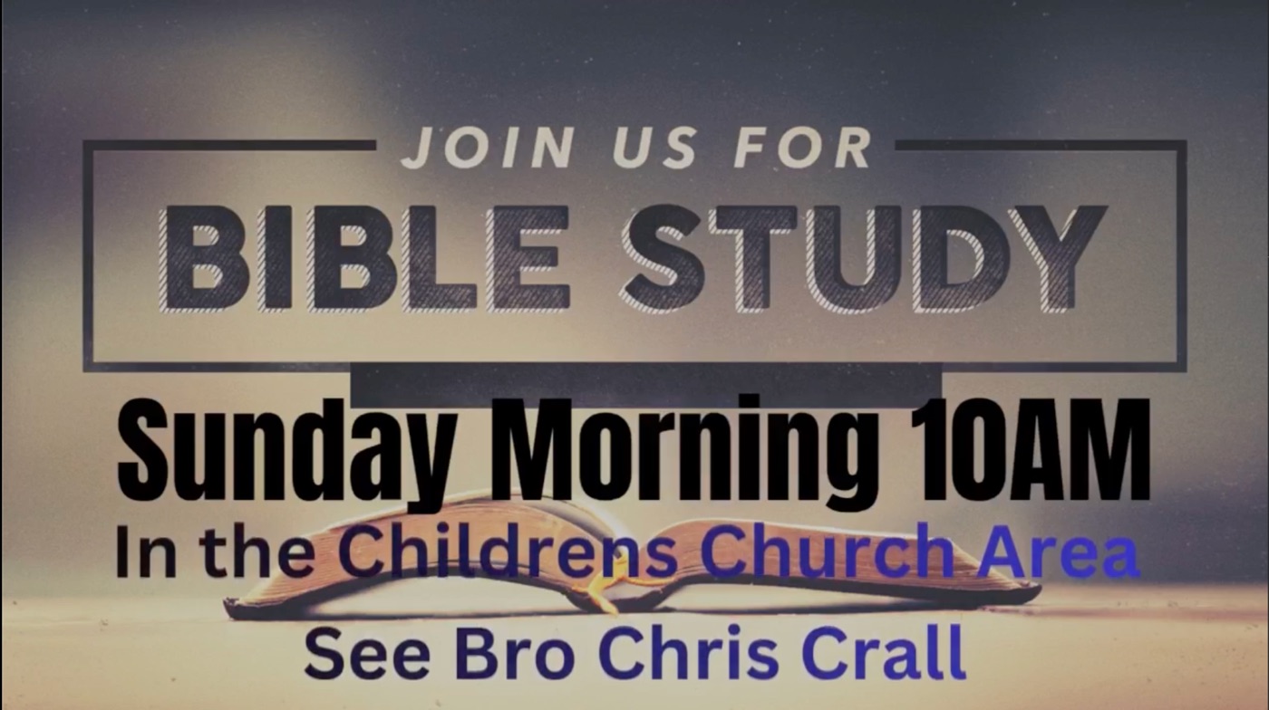 Sunday Bible Study ministry artwork